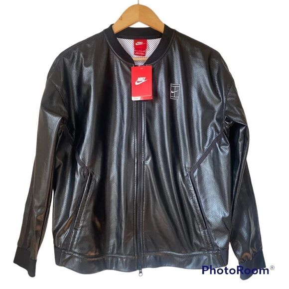Nike 744004 Nikecourt tennis jacket full zip  black NWT - Picture 1 of 13